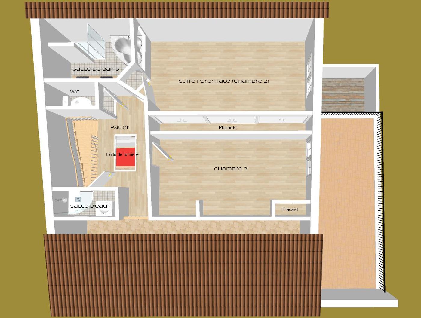 Plan Etage 2
